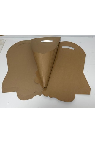 Laminasyonlu Kraft Çiçek Buket Kılıfı Suya Dayanıklı Buket Taşıma Ve Sunum Ürünü 100 Adet
