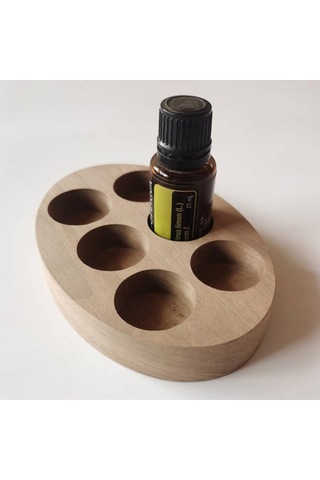 Suntek Uçucu Yağ Ekran Depolama Düzenleyici Raf Ceviz-6-yuva Ceviz 6 Yuva