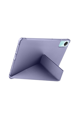 Honor Pad X9 11.5 İnç Uyumlu Kalem Bölmeli Standlı Silikon Kılıf + Ekran Koruyucu + Kalem 3'lü Set Kılıf