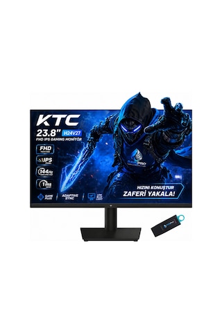 23.8'' H24v27 Gaming Monitör Fhd Ips 144hz 1ms Oyuncu Monitörü
