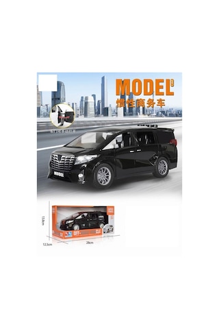 Ceren Ctoys Alphard Sesli Işıklı Model Araba 8086-1 Siyah