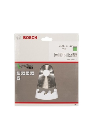 Ahşap İçin Daire Testere Bıçağı, 130 X 20/16 X 2,4 Mm