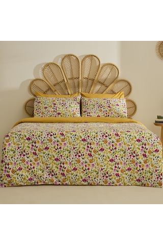 Sarah Anderson Bloomsy Çift Kişilik Nevresim Takımı Pembe Pembe