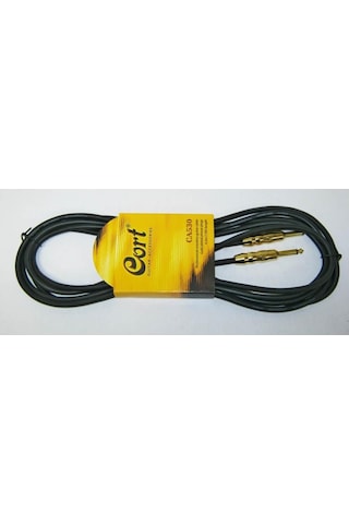 Cort Ca530 Bk Enstrüman Kablosu Gürültüsüz 4,50 Metre