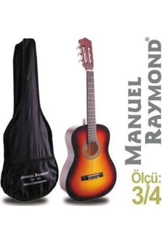 Klasik Gitar Junior Manuel Raymond Mrc87sb Kılıf Hediye