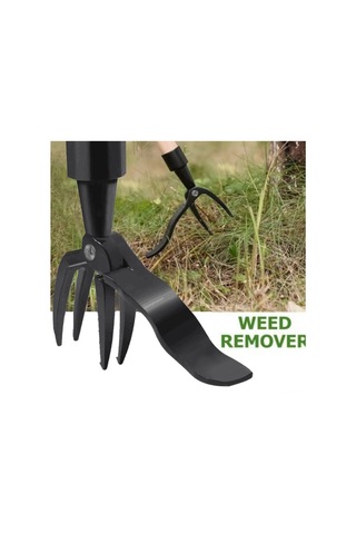 Gajeena Stainles Çelik Toprak Çakıcı, Ergonomik Taşınabilir Çim Çıkartıcı, Bahçe Çim Temizleme Aracı, Kolay Kullanimlı Weeder