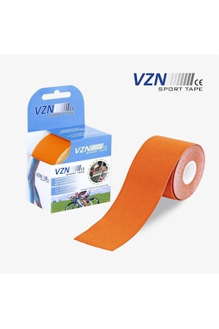 VZN Tape Kinesiology Vzn Kinesiology Tape Bandı 5 Cm X 5 M Turuncu