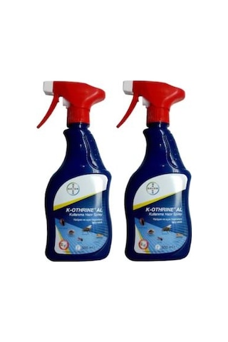 Bayer K-Othrine AL Kullanıma Hazır Sprey Haşere 2 x 500 ML Bayer K-Othrine AL Kullanıma Hazır Sprey Haşere 2 x 500 ML