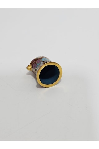 Antika Cloisonne Emaye Yüksük 25x20,50mm 066