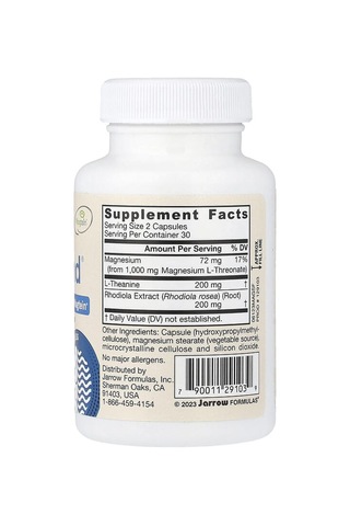 Takviye Jarrow Formulas, Vegan Magmind , Stress Resistance, 60 Veggie Capsules
