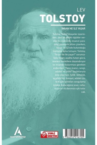 İnsan Ne İle Yaşar - Lev Nikolayeviç Tolstoy - Aperatif Kitap Dünya Klasikleri