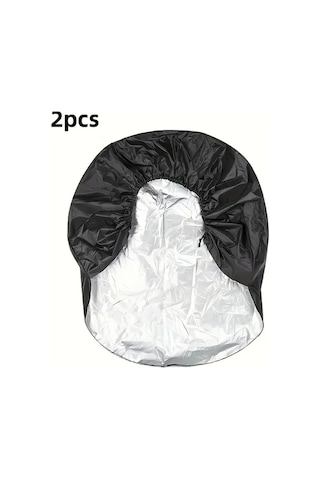 Dashanshop Boyut S 2 Adet Evrensel Karavan Lastik Kılıfı Güneşe Dayanıklı Lastik Koruyucu