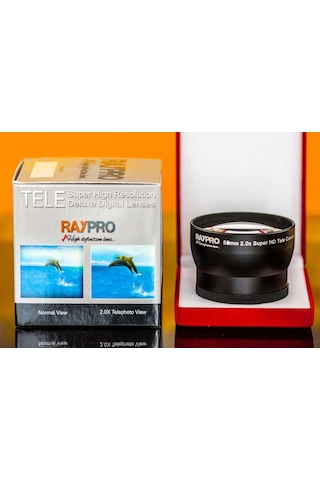 Raypro 52 MM 2x Super HD Teleconverter Lens