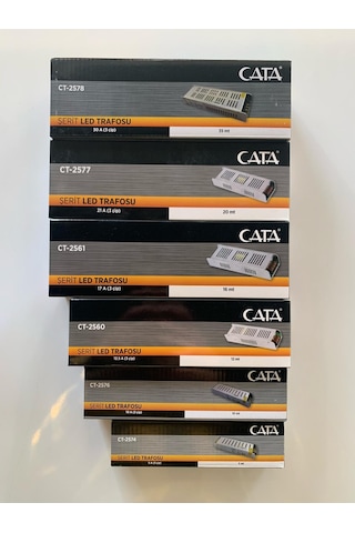 Cata Şerit Led Trafo | 12Volt | 5A-10A-12,5A-17A-21A-30A |