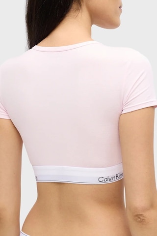 Calvin Klein Bayan Crop Lv00qf8495 8z6 Pembe