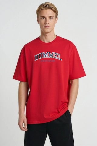 Hummel Hmlveulco Kırmızı Erkek T-shirt 912367-9829