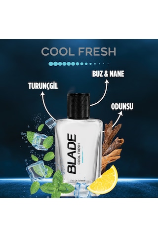 Blade Cool Fresh Erkek Parfüm EDT 70 ML