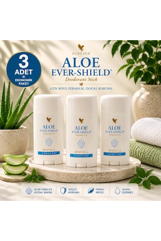 Forever Aloe Ever - Shield Stick Deodorant 3 x 92 G