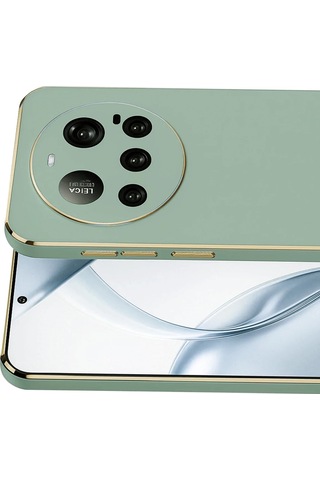 Gld-spt- Newface Xiaomi Mi 15 Ultra Kılıf Volet Silikon - Açık Yeşil