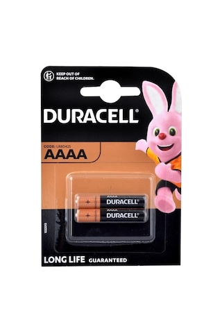 Duracell Lr8d425 İncenin İncesi Aaaa 1.5v Alkalin 2'li Pil