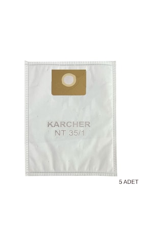 Magic Bags Karcher Uyumlu Nt25/1ap-nt35/1-eco-nt361-eco 48/1 Uyumlu -süpürge Toz Torbası 5 Adet