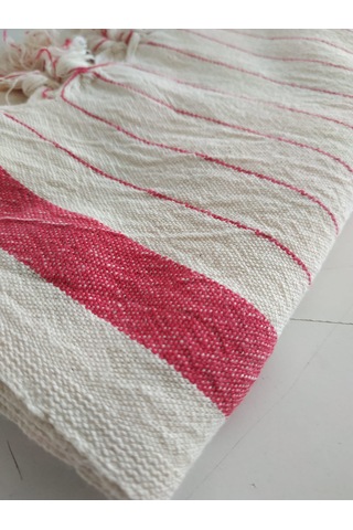 Mutfak Kurulama Bezi, %100 Pamuk, Kara Tezgah Peşkir, 50x90 Cm Kırmızı