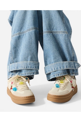 Steve Madden Offtrack-d Bone Multı Kadın Bone Multi Sneakers Offtrack-d Krem
