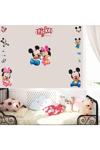 Çocuk Odası Sticker Mickey Mouse