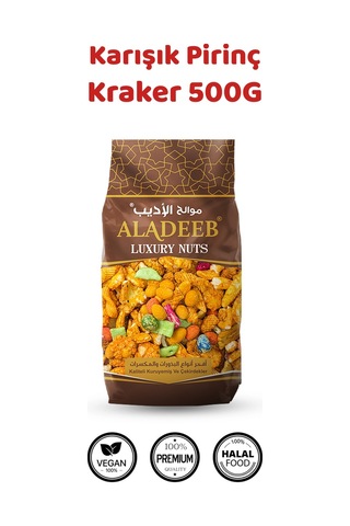 Aladeeb Karışık Pirinç Kraker 500 G