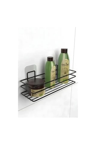 Yapışkanlı Duş Ve Banyo Rafı Renkli