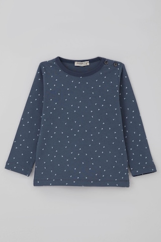 Breeze Erkek Bebek Pijama Takımı Minik Üçgenler Desenli 9 Ay-3 Yaş, Füme Füme