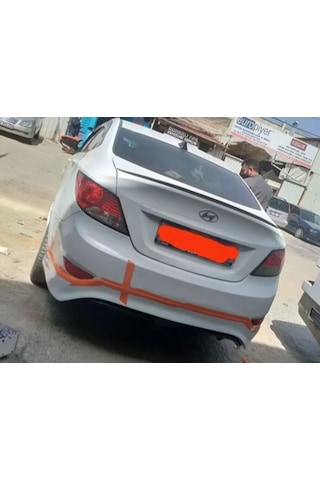 Hyundai Accent Blue Custom Arka Tampon Eki Difüzör