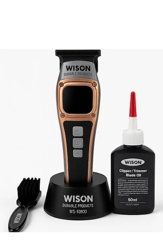Wıson Ws-10800 Profesyonel Saç & Sakal Tıraş Makinesi Yeni Ürün 150 DK