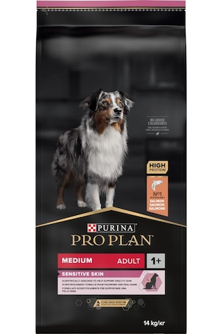 Purina Pro Plan Medium Adult Somonlu Hassas Yetişkin Köpek Maması 14 KG