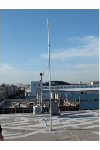 İstabreeze Direk Seti 4 Metre - Rüzgar Türbini İçin 40 Kg Taşıma Kapasiteli