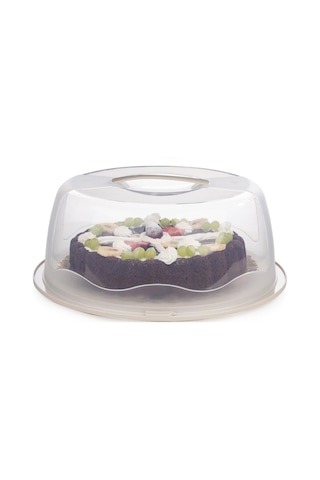 Geçmeli Kilitli, Kapaklı Ve Kulplu Yaş Pasta, Kek Taşıyıcı, Mutfak Saklama İçin Yuvarlak Fanus, Bpa İçermeyen Kek Fanusu, Börek, Çörek Saklama Kabı, Cupcake, Turta Taşıma Kutusu 1, Krem, 12 28 Sku: Açık