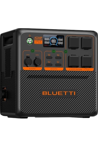 Bluetti Ac240p Ups 1843wh Kapasiteli Taşınabilir Güç Kaynağı