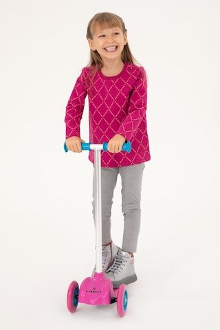 U.s. Polo Assn. Kız Çocuk Gri Melanj Tayt 50296370-vr086 Gri Melanj