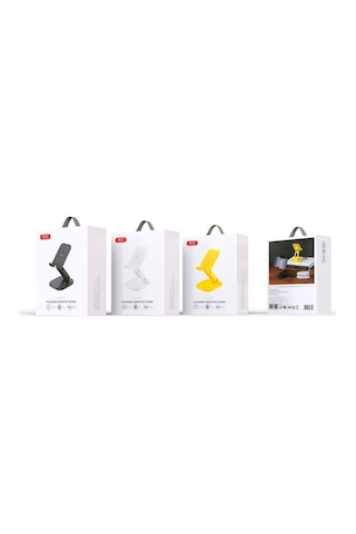 Çok Açılı Ayarlanabilir Katlanabilir Telefon Ve Tablet Standı