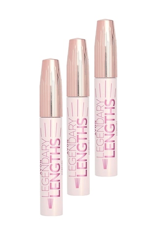 Avon Legendary Lengths Hacim Ve Uzunluk Veren Siyah Maskara 10 ML 3'lü
