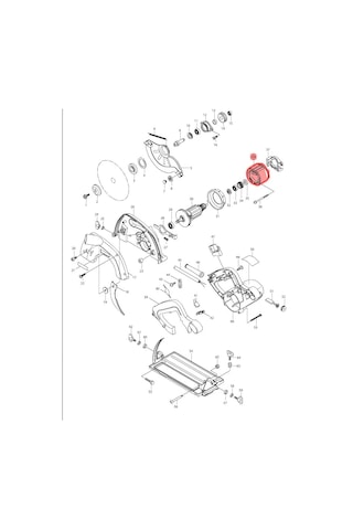 Makita 5604R Yastık Stator Bobin Ürün Kodu 634154-7