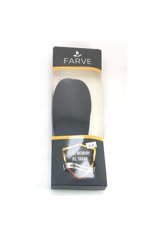 Özel Memory Form Jel İç Tabanlık - Siyah