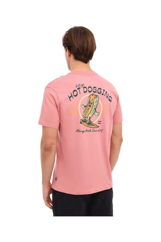 Billabong Lunch Break Ss Gül Kurusu Erkek Kısa Kol Gömlek Pembe