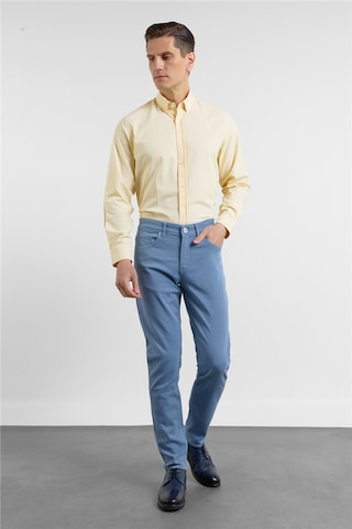 İmza A.turkuaz 5 Cep Düz Paça Gabardin Slim Fit Pamuklu Pantolon 1003260318