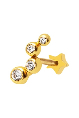 Bilezikci 14 Ayar Altın Piercing Tragus Küpe Kphsy14k22500 Sarı