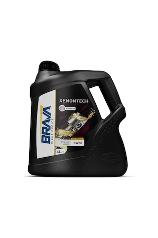 Brava Xenontech 5W- 40 Tam Sentetik Motor Yağı 4 L