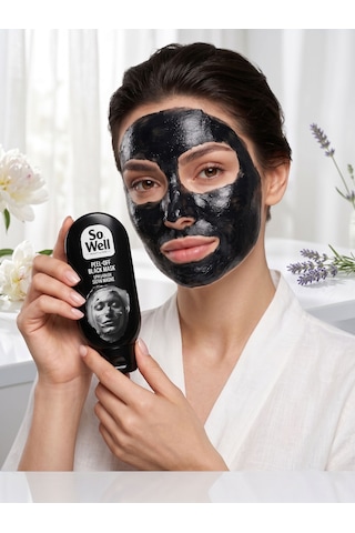 Soyulabilen Siyah Maske Peel-off Black Mask 100 Ml Siyah Nokta Karşıtı