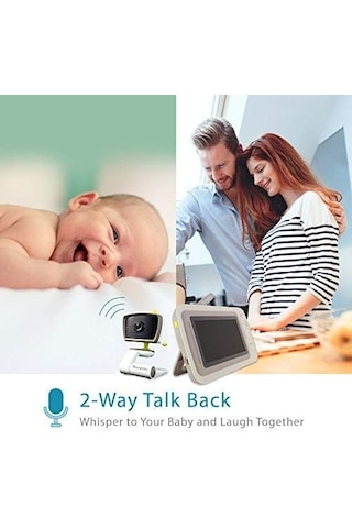 Moonybaby Split 30 2 Kameralı Ve Sesli Bebek Monitörü