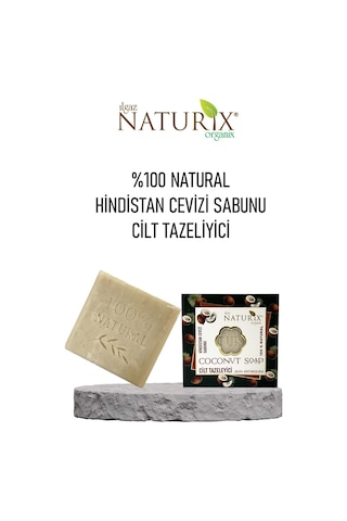 Naturix Natural Hindistan Cevizi Sabunu 125 G