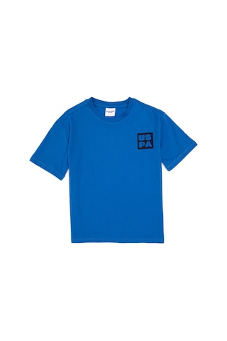 U.S. Polo Assn. Erkek Çocuk Koyu Mavi Bisiklet Yaka Tişört 50314961-VR032